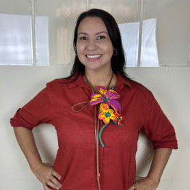 Aquarela lilás ramo c/folhagem