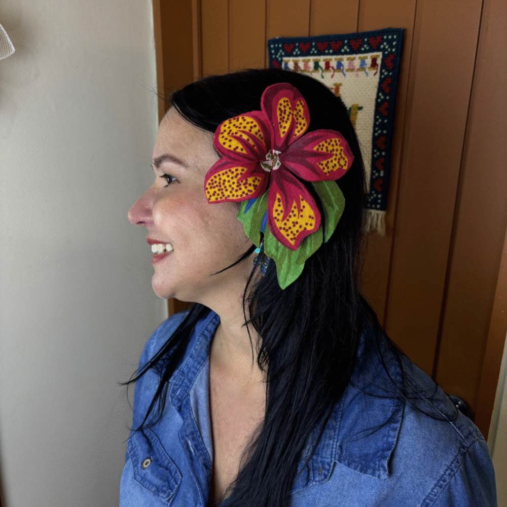 Pitaya vermelha c/folhagem - Imagem 2